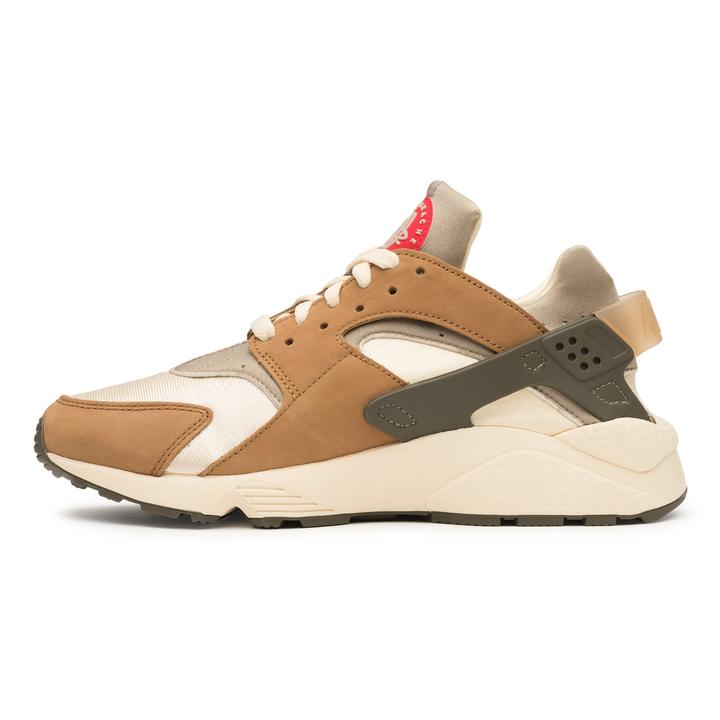 Stussy Mens Nike Air Huarache desert Oak Shoes Brown - HGNPB7924